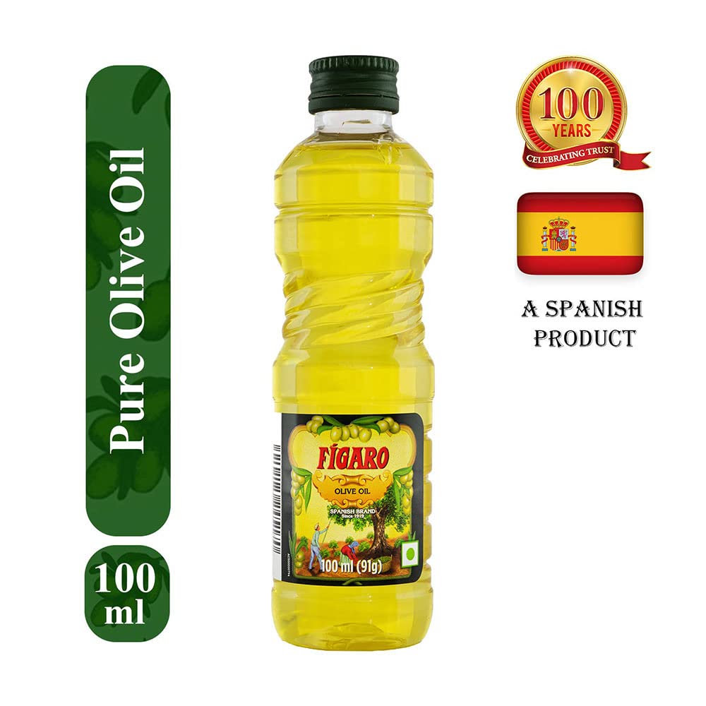 Olive Oil - 100 ml by Figaro – 100 ml, Model FIGARO_OIL_100ML_1PACK
