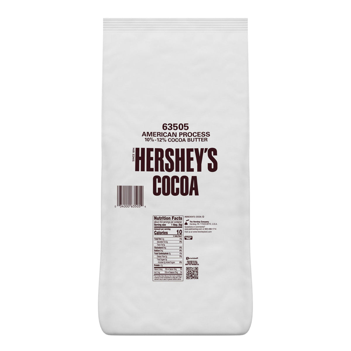 Cocoa Powder Bulk Bag by HERSHEY'S – 80 Ounce (Pack of 1), Model YAMOOCO