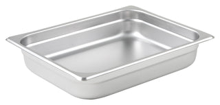 steam pan by Winco – 2.5" Deep, Stainless Steel, Model SPJM-202