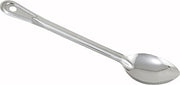 Winco 13" Prime Stainless Steel Basting Solid Spoon | Dishwasher safe, Solid design, Heavy-duty, Hanging hole, Long handle, Great for Cooking, Buffet Service and Food Preparation