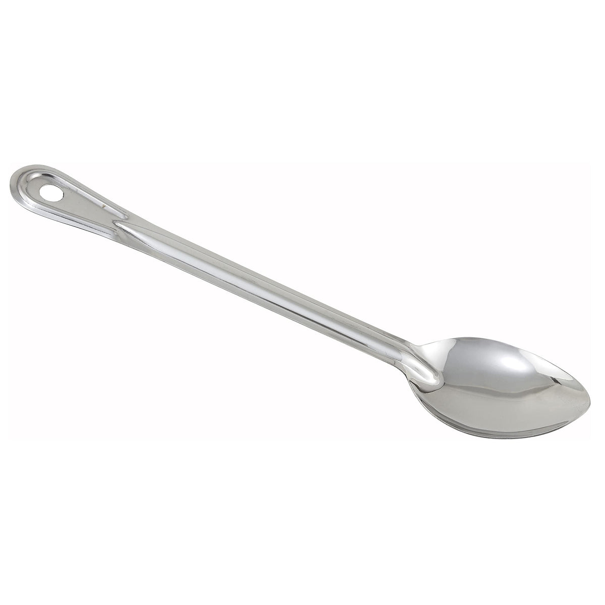 Winco 13" / Solid / Silver Cooking Spoons