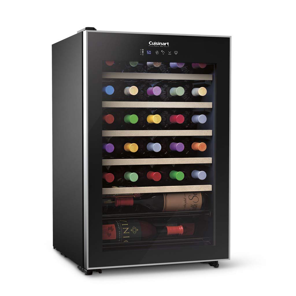 Cuisinart Black / 30 Bottle / 0.0 ounces Freestanding Wine Cellars