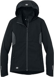 OGIO Women's Pivot Soft Shell | Lightweight Softshell Jacket for Women, Zip Up Spring Jacket for Running & Casual Wear