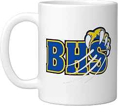 Bloomfield NM BHS Ceramic Mug, White, 11oz