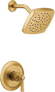 Moen UTS3912EPBG Flara M-CORE 3-Series 1-Handle Eco-Performance Shower Trim Kit, Valve Required, Brushed Gold