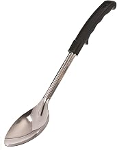 Browne 13" Heavy-Duty Solid Serving Spoon w/ Polypropylene Handle