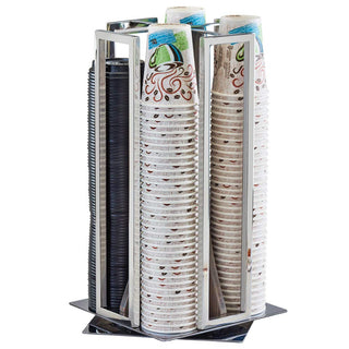 Ashwood Collection by CAL-MIL – 10W x 10D x 18.125H, Metal, Gray/Silver, Model 3803-83