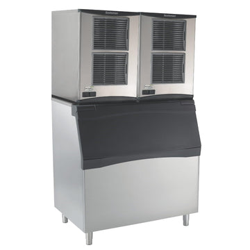 Prodigy Plus H2 Nugget 22" Ice Maker - 2372 lb/Day by Scotsman – 2372 lb / Day - 893 lb Storage - 208V, 893.0 pounds, Model NH1322AX-32+NH1322AX-32+B948S