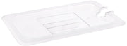 Winco Quarter Size / Slotted / Clear Lids