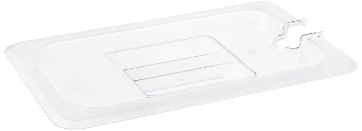 Winco Quarter Size / Slotted / Clear Lids