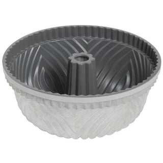 Bundt Pan Bavaria 10-Cup by Nordic Ware – 10 cups, Aluminum, Light Grey, Model 11172536020