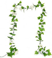 Artificial Flower Garland Morning Vine, Artificial Flower Garland - Pipe Covering, Made from Textile, Style to 2