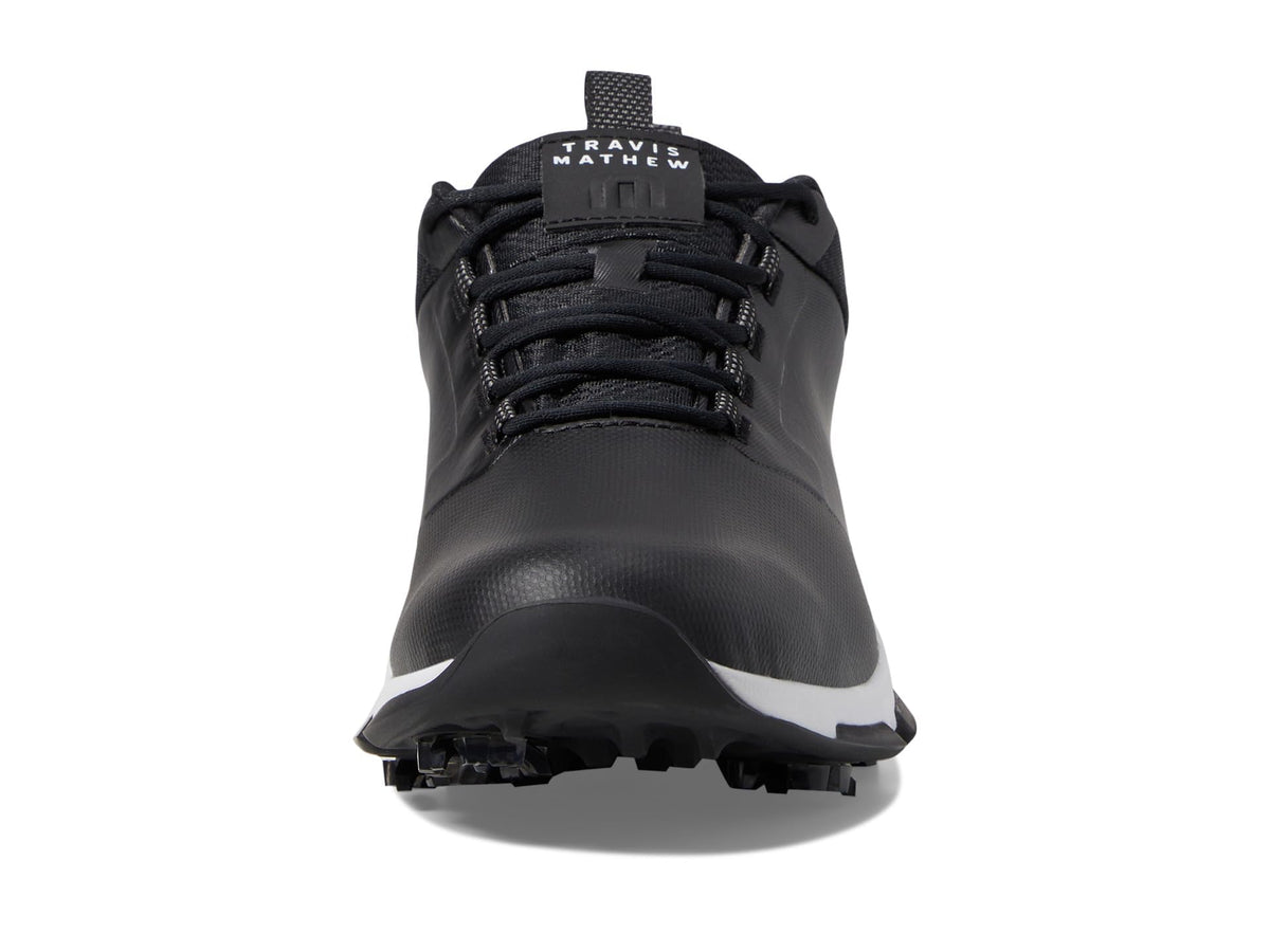Men's The Ringer 2.0 Shoes Black 9.5 Medium by TravisMathew – 9.5, Black, Model 1MAA564