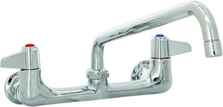 T&S Brass 5F-8WLX08 5F-8Wlx08, Faucet, Wall Mount, 8-Inch Centers, 8-Inch Swing Nozzle