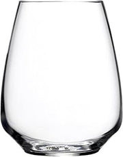 Luigi Bormioli Atelier Stemless Riesling Wine Glass, 14-Ounce, Set of 6