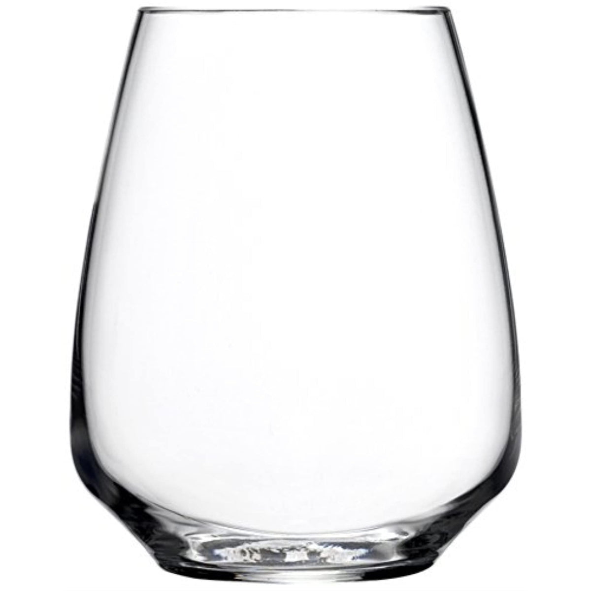 Atelier Stemless Riesling Wine Glass by Luigi Bormioli – 6 Count (Pack of 1), 14 fluid_ounces, Glass, Clear, Pack of 6