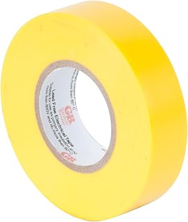 Gardner Bender GTY-667P Electrical Tape, ¾ in x 66 ft, Durable, Easy-Wrap, Flame Retardant, Yellow
