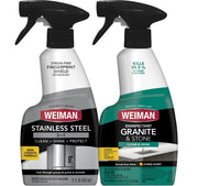 Stainless Steel & Granite Cleaner - 12 Ounce by Weiman – 24 Fl Oz (Pack of 1), Model DOT725565725564