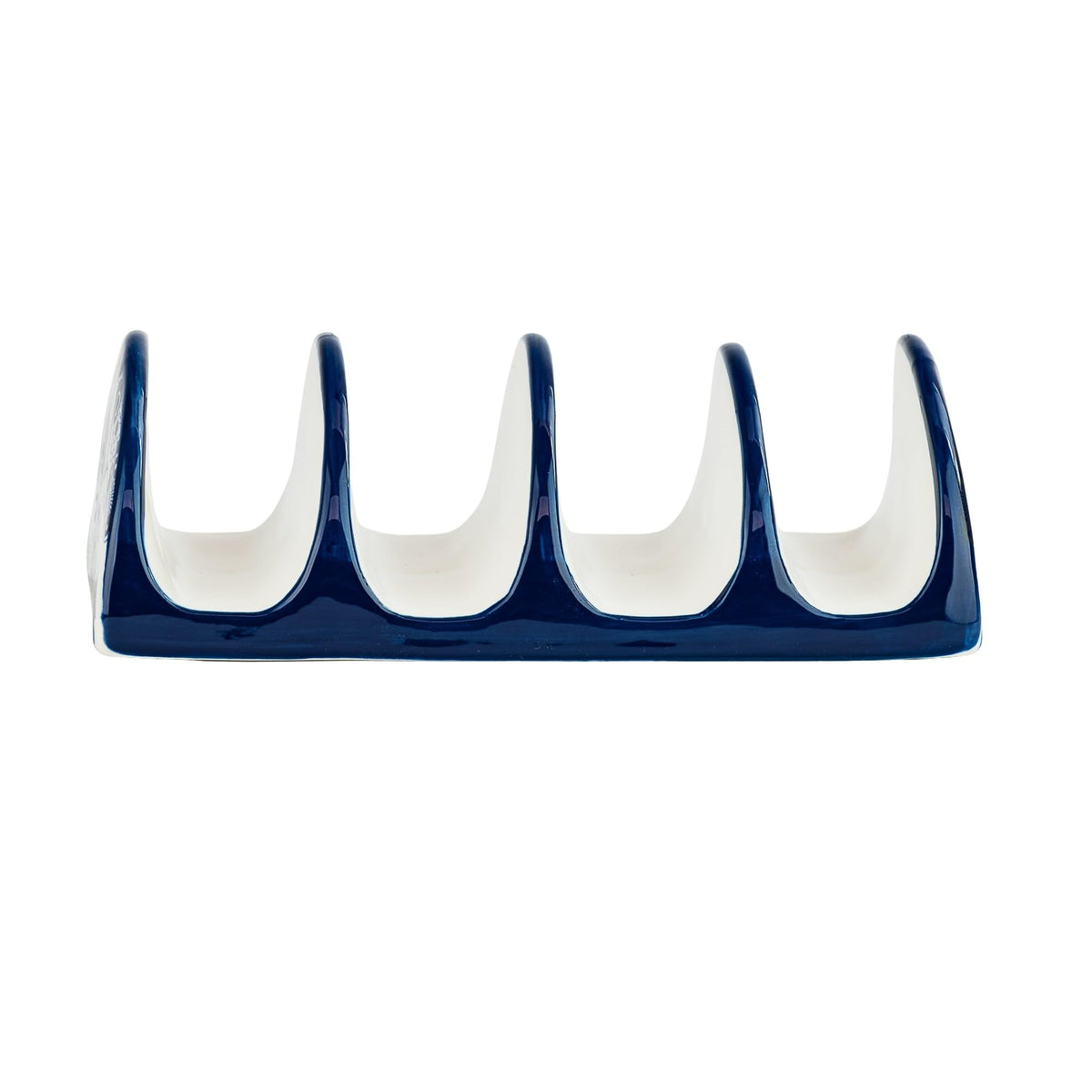 10 Strawberry Street Set of 2 Taco Cradles / Talavera Blue / 1 Serveware Accessories