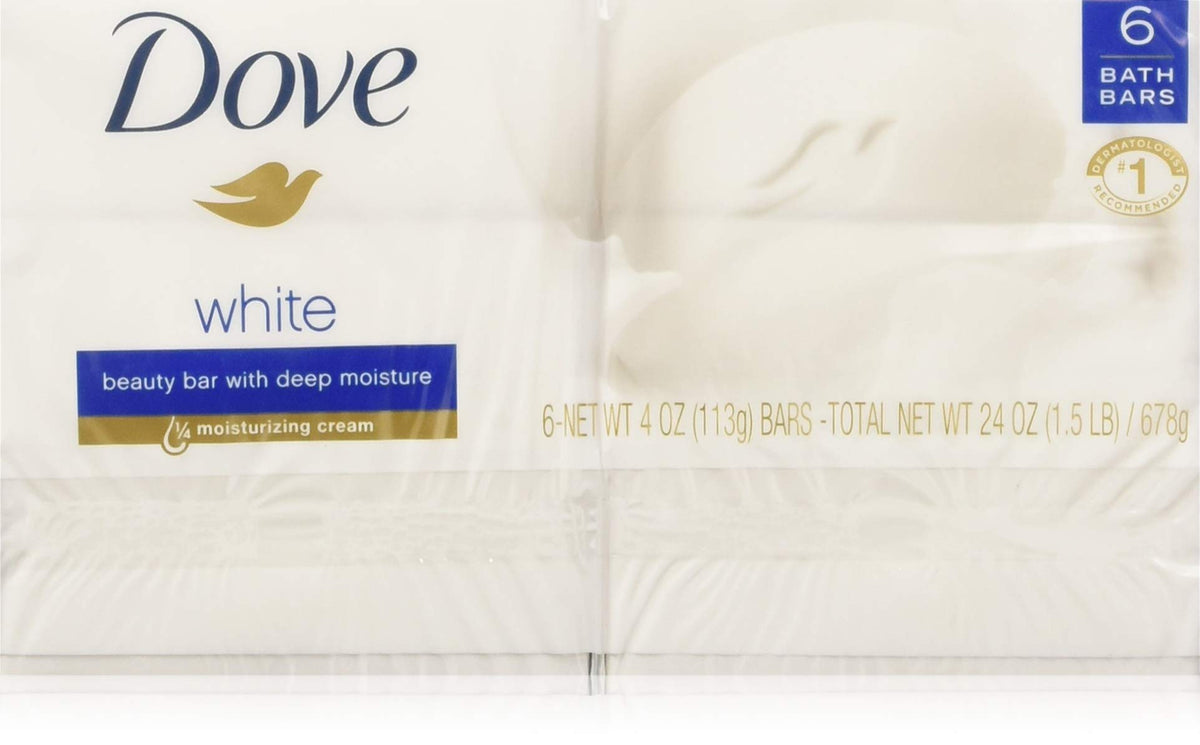 Beauty Bar White by Dove – 2 Count (Pack of 8), Pack of 8, Model PPAX1132405