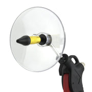 Blow Gun Chip Guarding Shield by Milton – 11"L x 7"W x 5"H, Silver, Model S-160CHIP