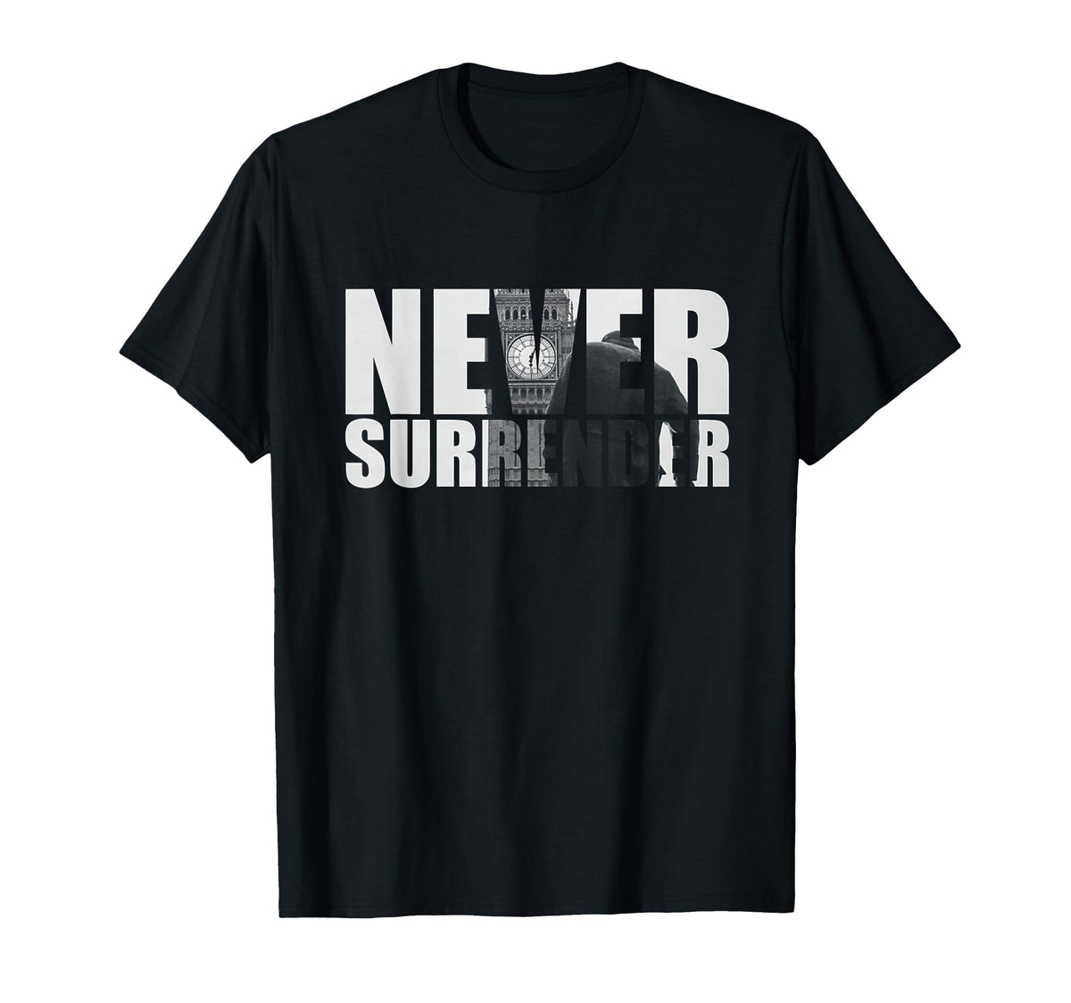 Winston Churchill Tshirt by Winston Churchill T-shirts – Polyester, Black, Model WXJ8VFV5MNH