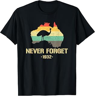 Emu War 1932 Funny Australia History T-Shirt