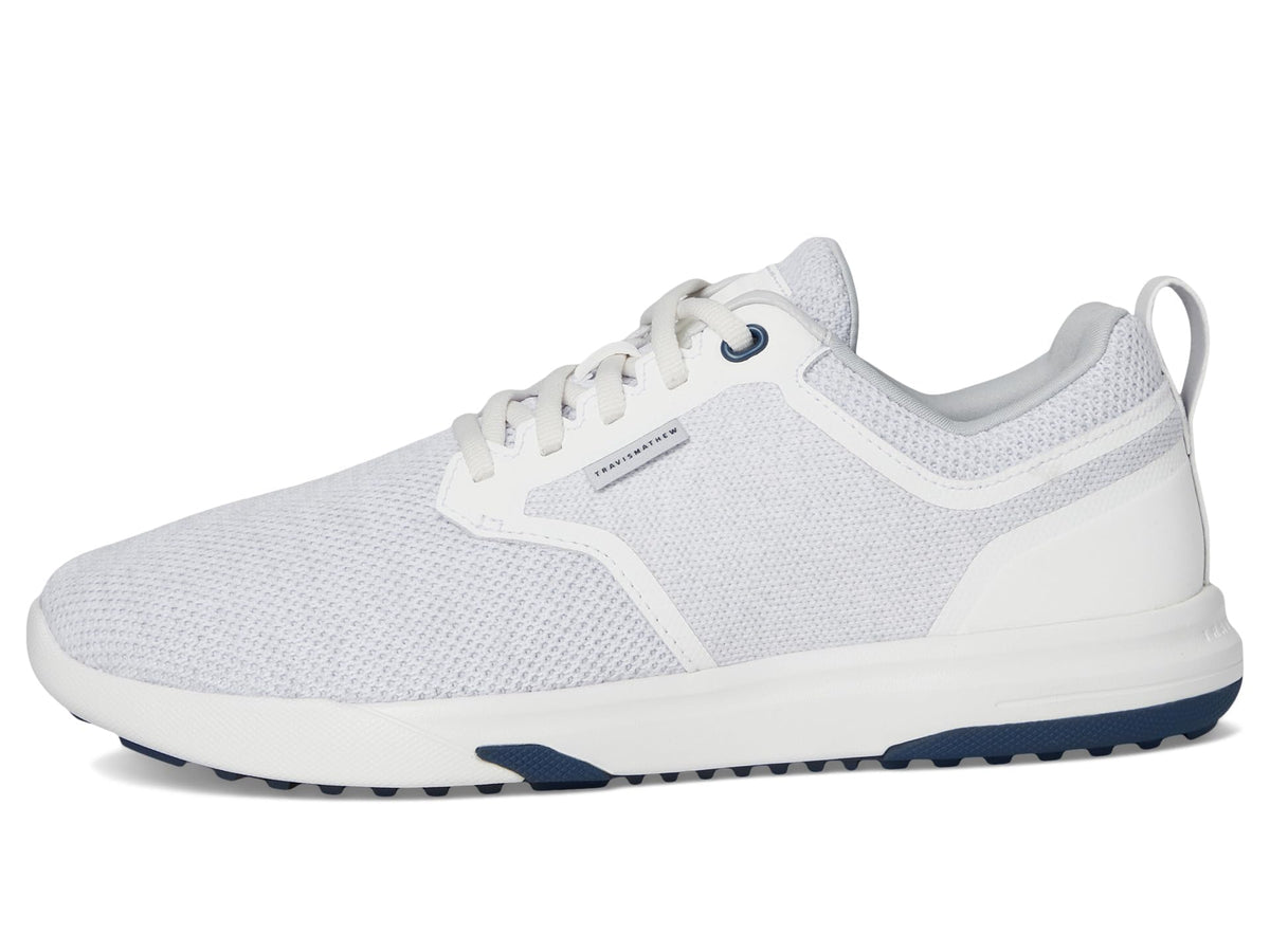 Men THE Daily PRO Hybrid Shoe by TravisMathew – 12, Polyester, Heather White, Model 1MAA224