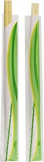 PacknWood 209BBBAG-wooden chopsticks-wood chopsticks disposable-chopsticks individually wrapped- (9.45" Long)-Case of 2000