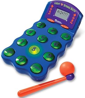 Learning Resources Light 'N' Strike Math Game, Ages 6+