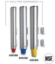 DISPENSE-RITE 3 1⁄4"– 3 7⁄8" Rim Diamter / Stainless Steel / Modern