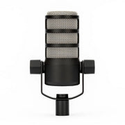 PodMic Broadcast-Grade Dynamic Microphone for Podcast Application by Rode – Metal, Black, Model PodMic 2-Pack