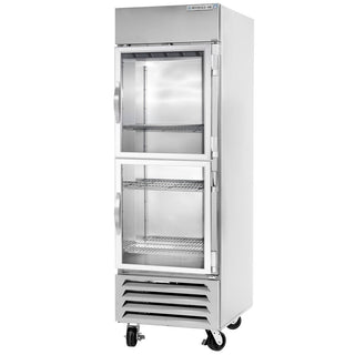 HBF23-1-HG Half Glass Door Reach-In Freezer by Beverage Air – Stainless-Steel, Model HBF231HG