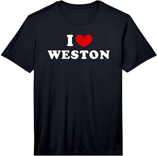 Mens I Love Weston, I Love Weston Performance T-Shirt