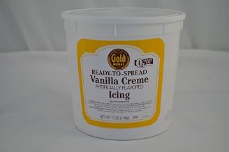 Gold Medal Vanilla Creme Ready To Serve Icing 2 Case 11 Pound