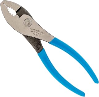 Channellock Slip Joint Pliers 526 - Wire Cutter, Serrated Jaw, Rust Resistant, Made in USA - 6-Inch