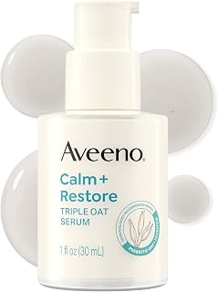 Aveeno Calm + Restore Triple Oat Face Serum, 1 fl. oz