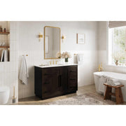 Chase Bathroom Vanity Chocolate Oak by Lighting Design – Wood, Chocolate Oak, Model 5607824
