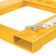 1500 Lb. Capacity Single Fork Mounted Drum Gripper by Global Industrial – Yellow, Model DG10