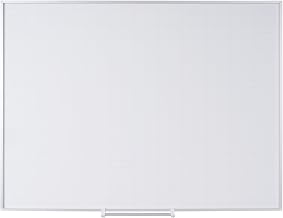 MasterVision Planning Board Magnetic Dry Erase 1" x 2" Grid Planner with Accessory Kit, 24" x 36", Aluminum Frame,Silver,MA0392830A