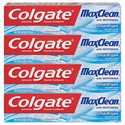 Colgate 4 Fl Oz (Pack of 6) / Smart Foam / Whitening Foaming Toothpaste Toothpaste