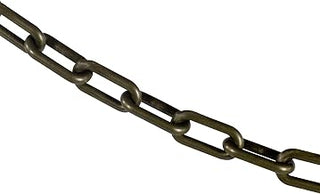Mr. Chain Barrier Chain, Khaki Gold, 1.5 in Link, 500 ft Length (30007-500)