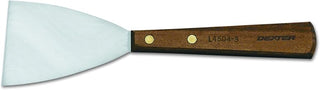 Dexter Russell L4504 3" Industrial Griddle Scraper with Hardwood Handle