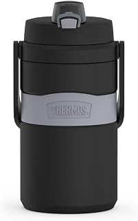 Thermos 64 Ounce Foam Insulated Water Jug, Black