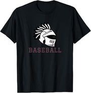 Curtis High School Warriors Baseball T-Shirt