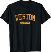 Weston FL Vintage Athletic Sports Design JG3 T-Shirt