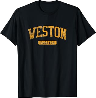 Weston FL Vintage Athletic Sports Design JG3 T-Shirt