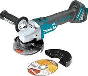 Makita XAG04Z 18V LXT® Lithium-Ion Brushless Cordless 4-1/2” / 5" Cut-Off/Angle Grinder, Tool Only