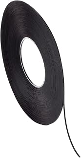 Chartpak Graphic Art Tape, 1/32 W x 648 L Inches, Black Gloss, 1 Roll (BG3101)