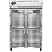 2F-GD-HD Two Section Reach In Glass Door Freezer by Continental Refrigerator – Commercial Grade